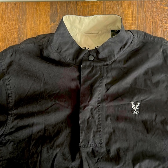 Glen Echo Black Golf Jacket Wind Gear - Picture 1 of 5